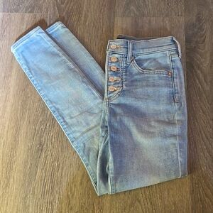 Buttery Soft Light Wash Express Skinny Jeans